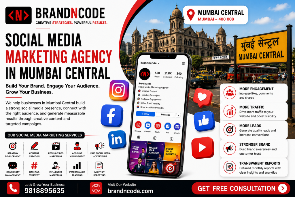 Social Media Marketing Agency in Mumbai Central