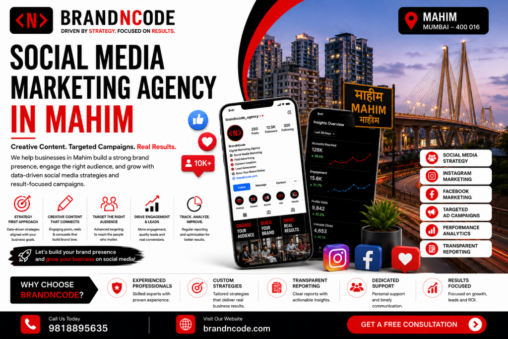Social Media Marketing Agency in Mahim